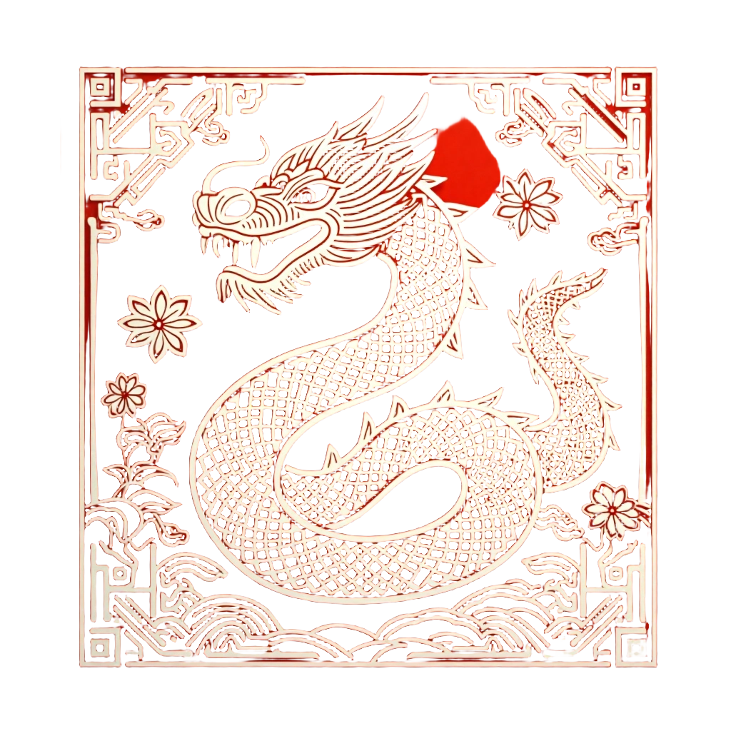 Oriental Dragon Art